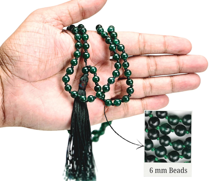 Green Jade Mala